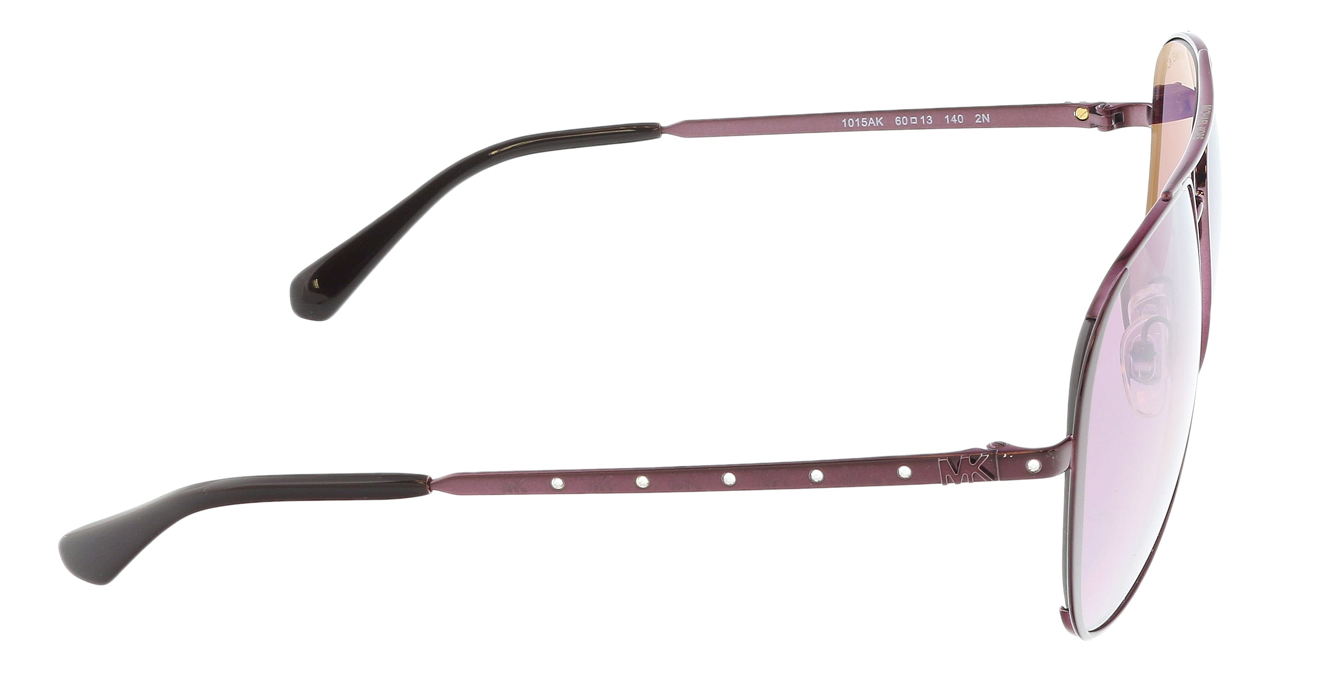 Michael Kors 0MK1101B 1015AK Chelsea Bright Cordovan Red Aviator Full Rim Sunglasses