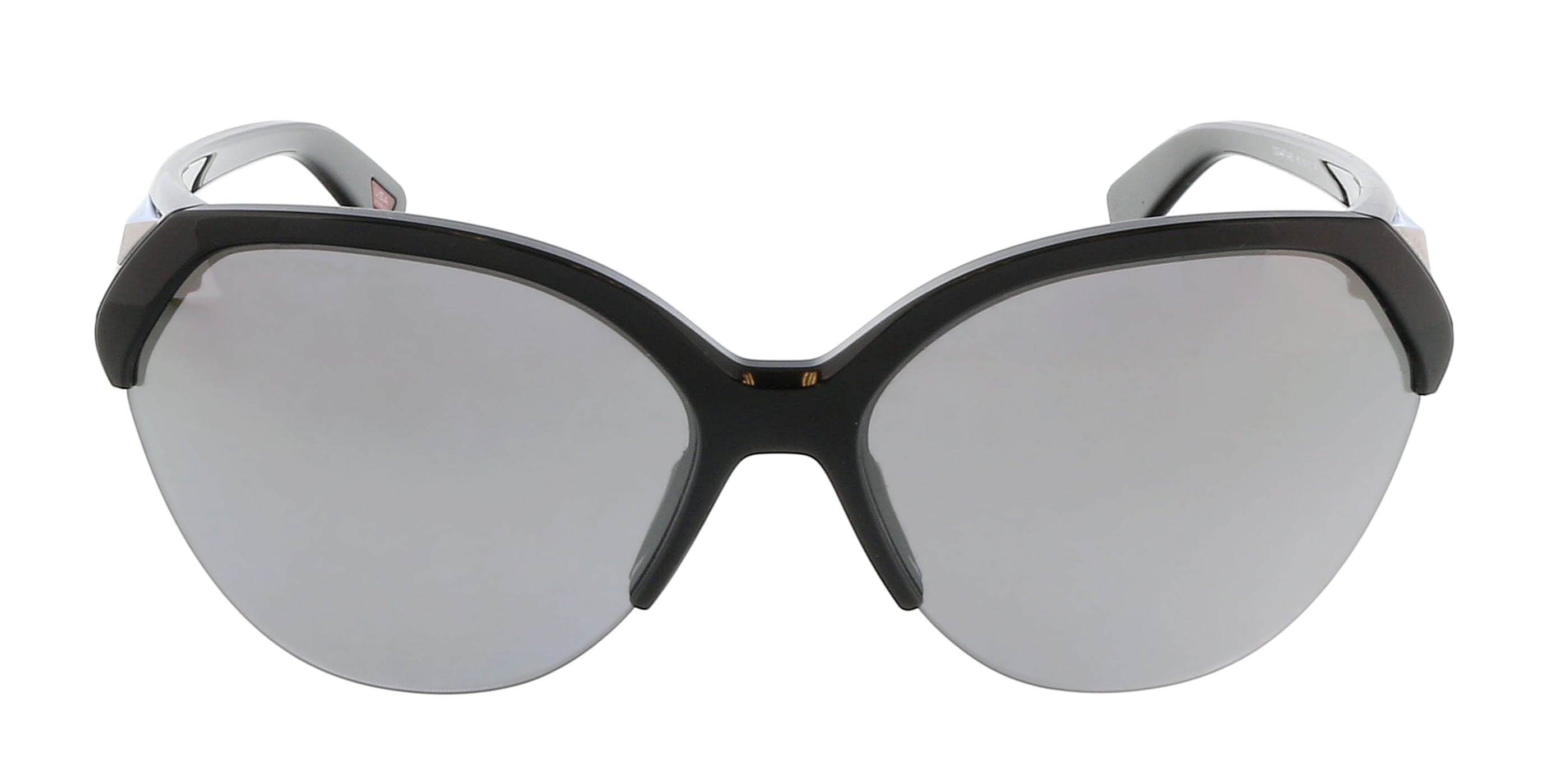 Oakley 0OO9447 944704 Trailing Point Black Round Semi Rimless Sunglasses