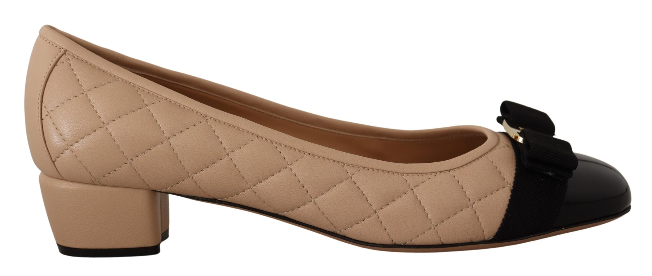 Salvatore Ferragamo Classic Quilted Leather Pumps4