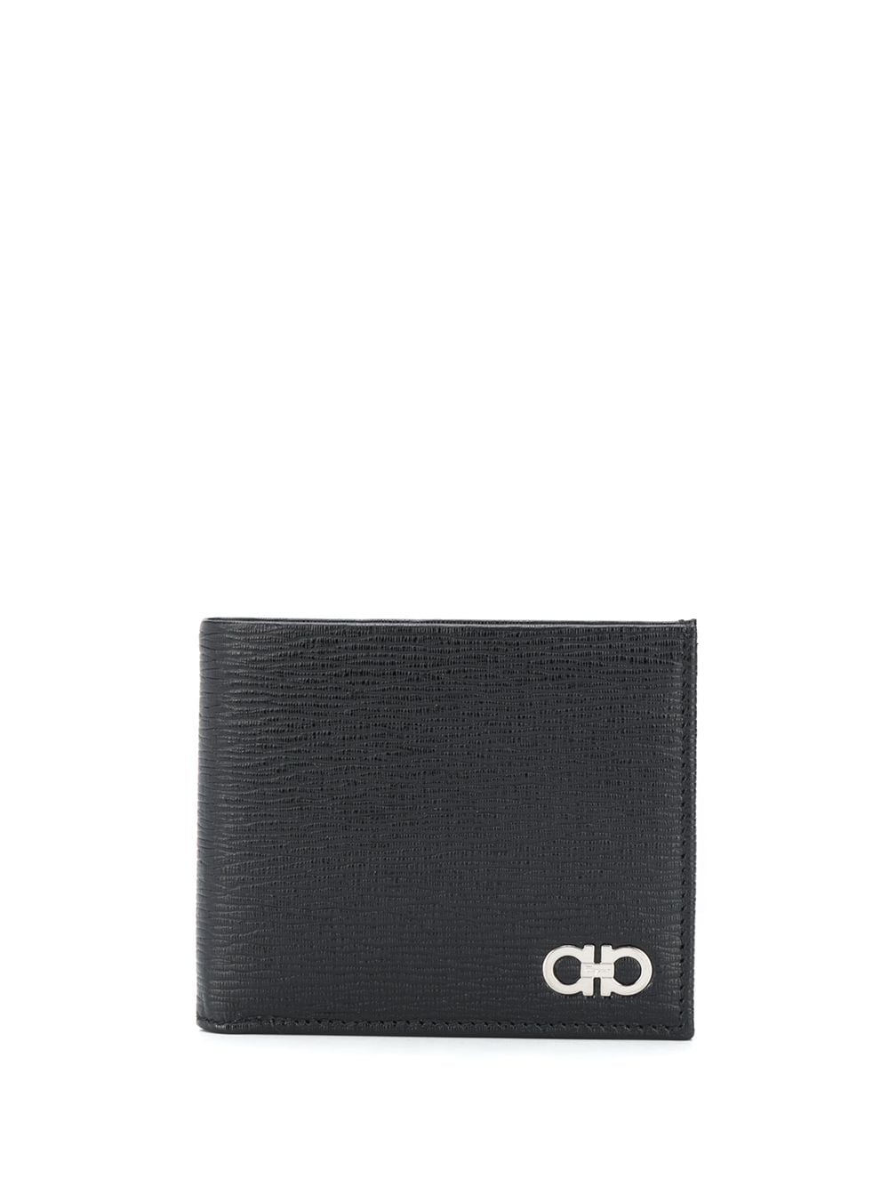 Two-Tone Bi-Fold Leather Wallet Women
