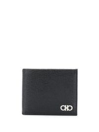 Two-Tone Bi-Fold Leather Wallet Women