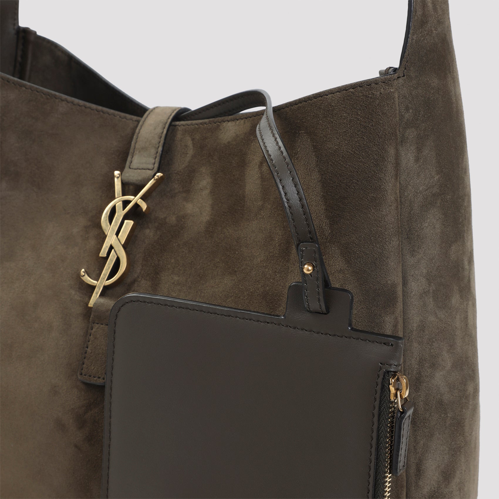 SAINT LAURENT Saint Laurent Le 5 À 7 Suede Bag Women