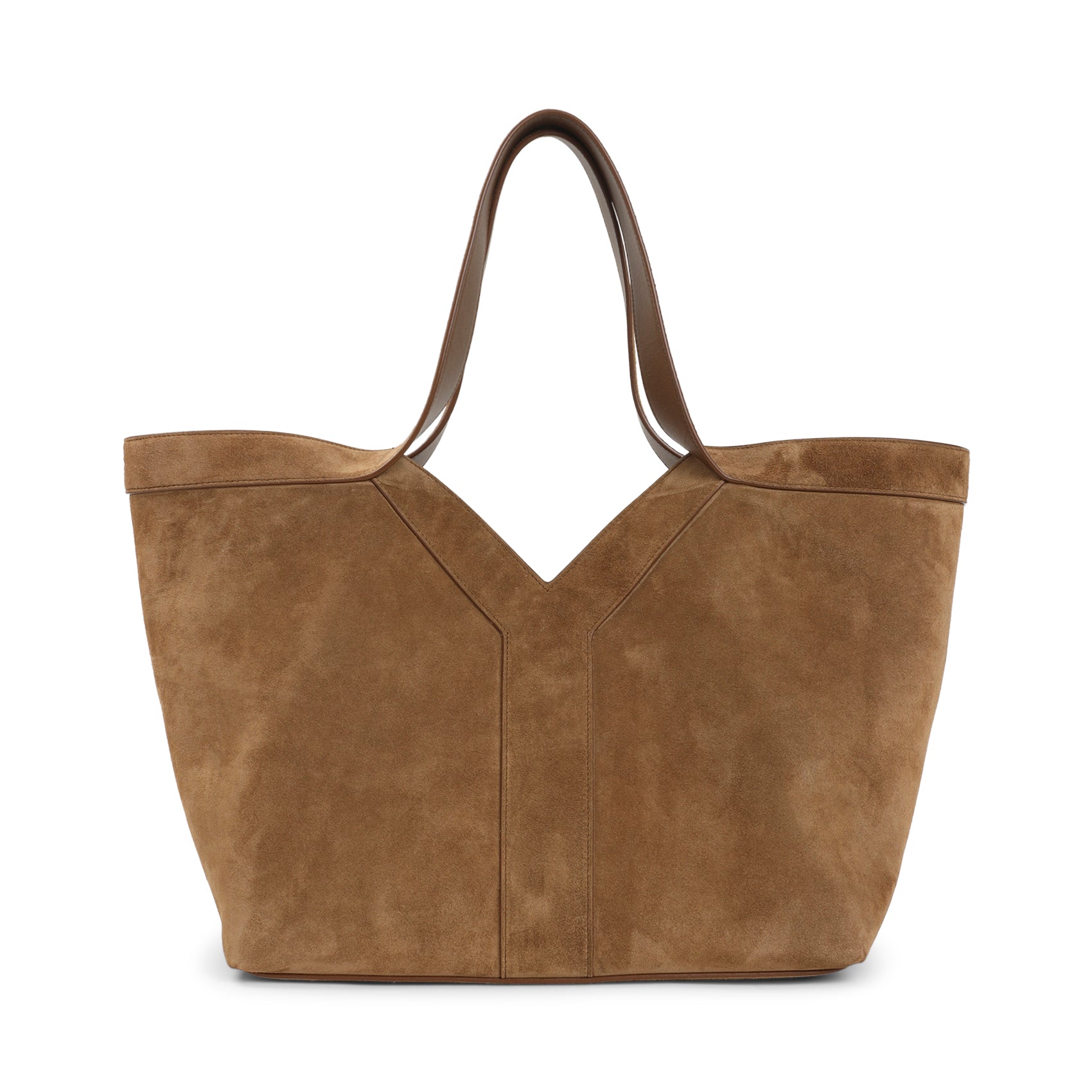 SAINT LAURENT Saint Laurent Suede Small Y Tote Bag Women