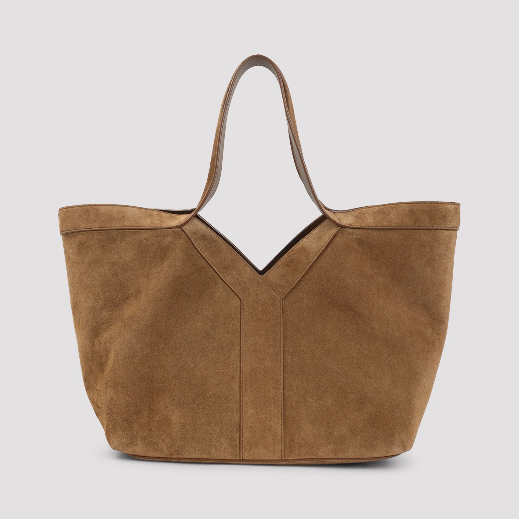 SAINT LAURENT Saint Laurent Suede Small Y Tote Bag Women