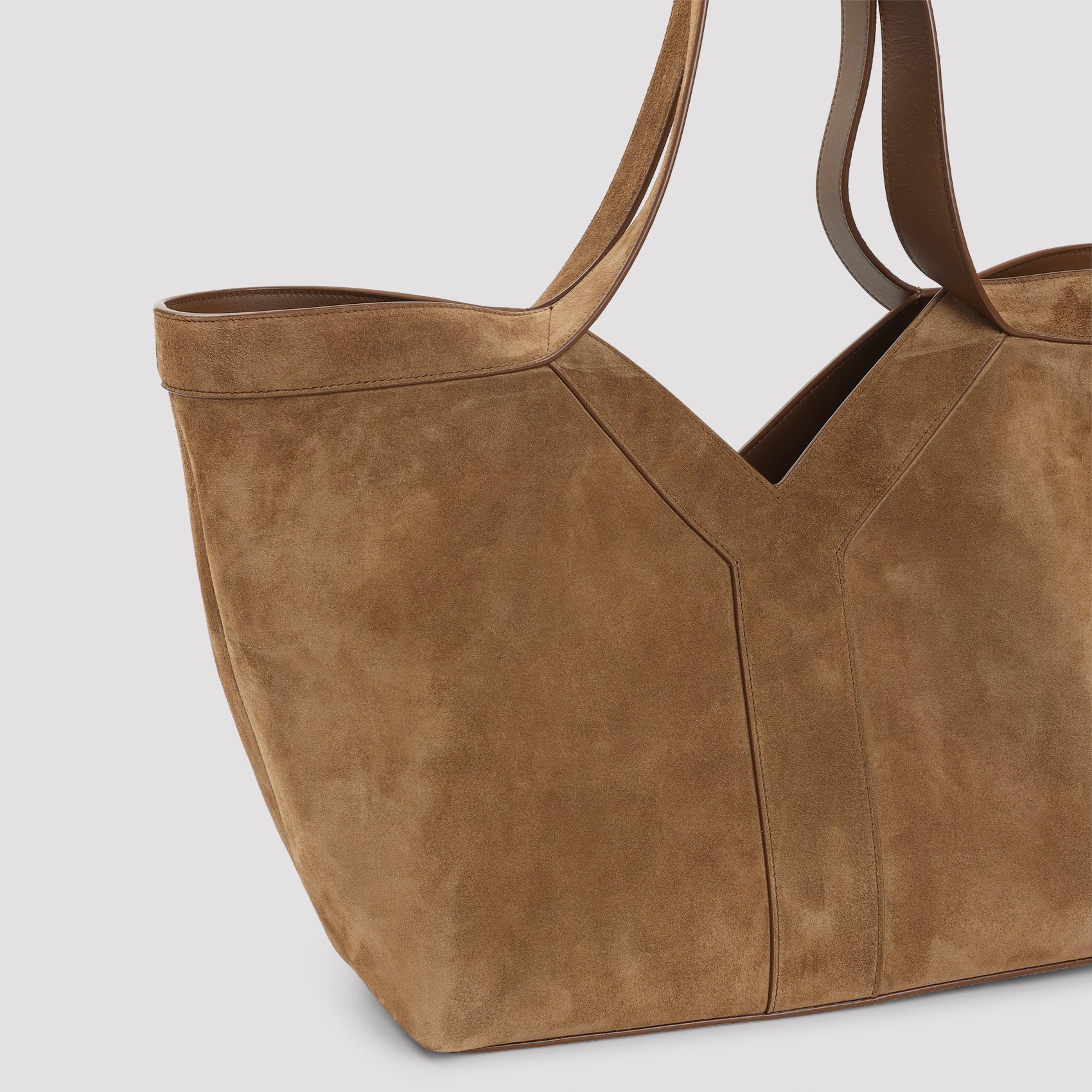SAINT LAURENT Saint Laurent Suede Small Y Tote Bag Women
