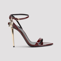 Tom Ford Patent Leather Pointy Naked Sandals Women