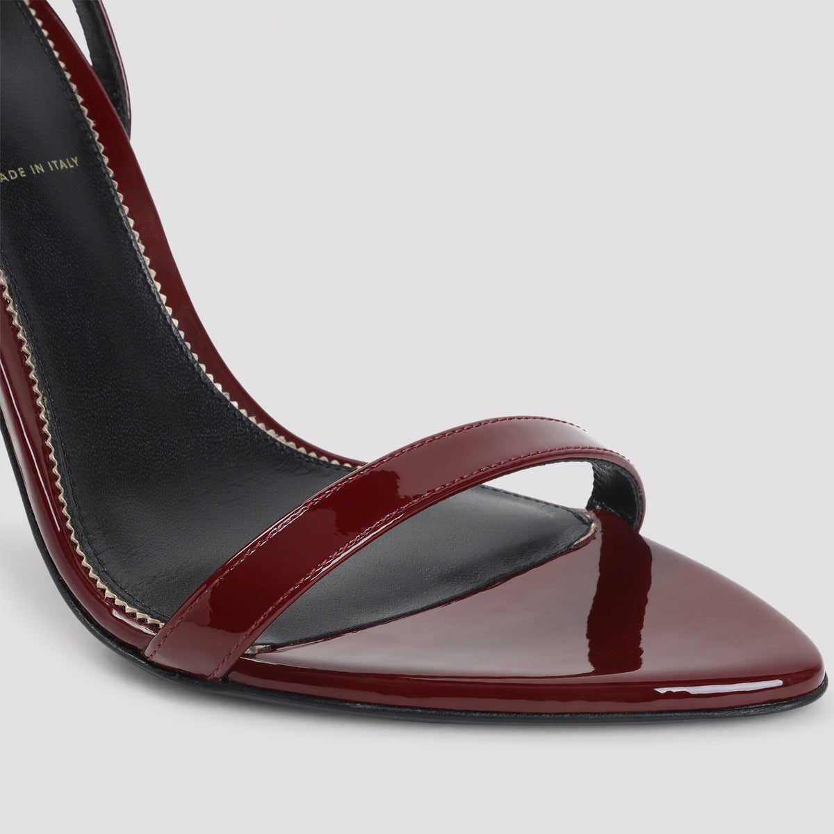 Tom Ford Patent Leather Pointy Naked Sandals Women