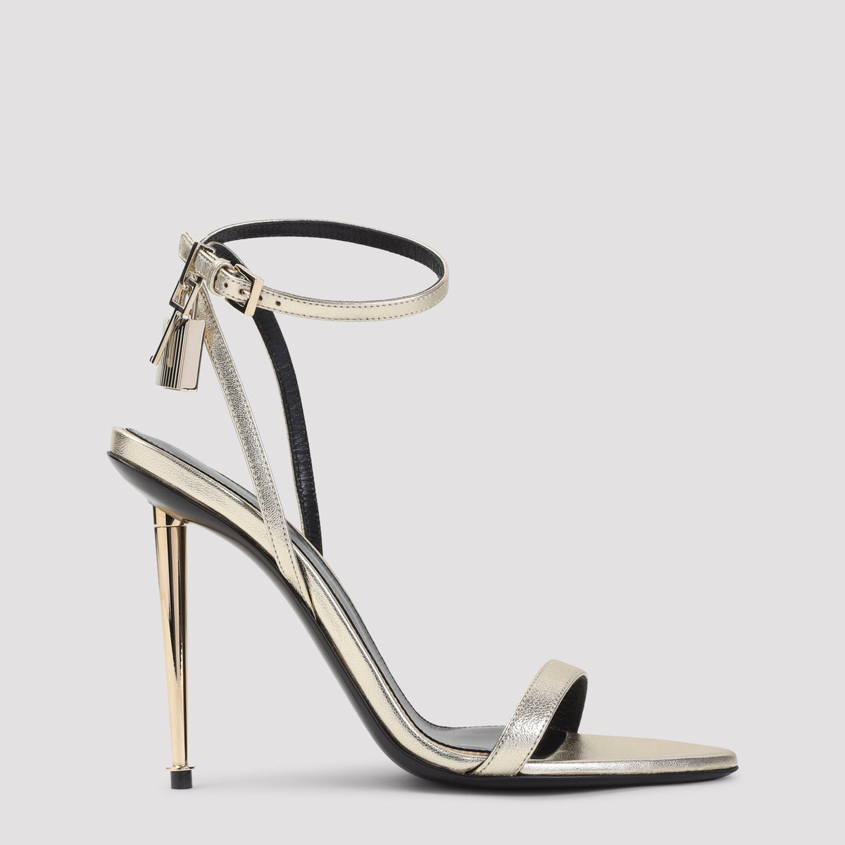 Tom Ford Nappa Pointed Naked Sandals Women