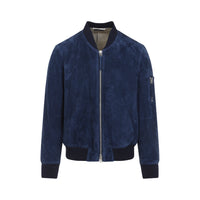 Soft Suede Bomber Men