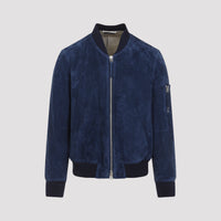 Soft Suede Bomber Men