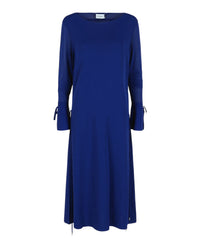 Ferragamo Womens Long-Sleeved Midi Dress