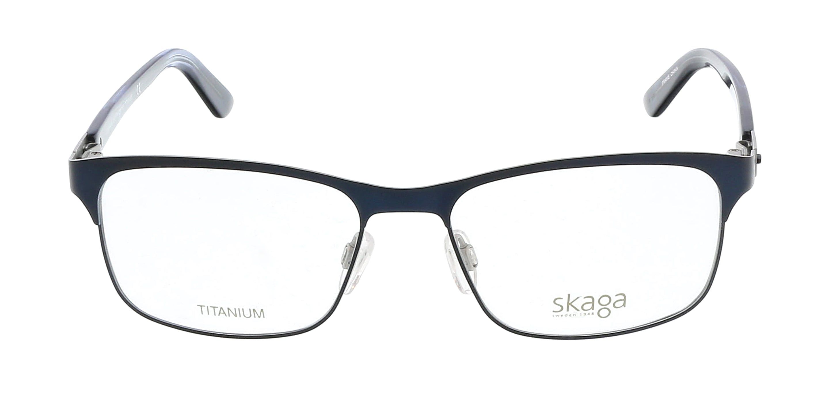 Skaga Blue Modified Rectangle SK2725 RAPS 424 Eyeglasses