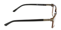 Skaga Brown Modified Rectangle SK2832 NATUR 210 Eyeglasses