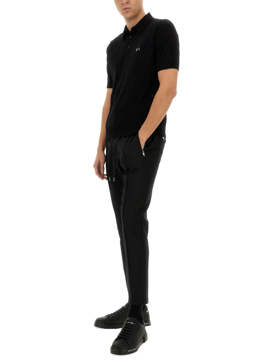 Dolce & Gabbana Men Polo With Logo