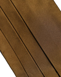 Dolce & Gabbana Dolce & Gabbana Brown Men 100% Silk Belt Waist Men's Cummerbund