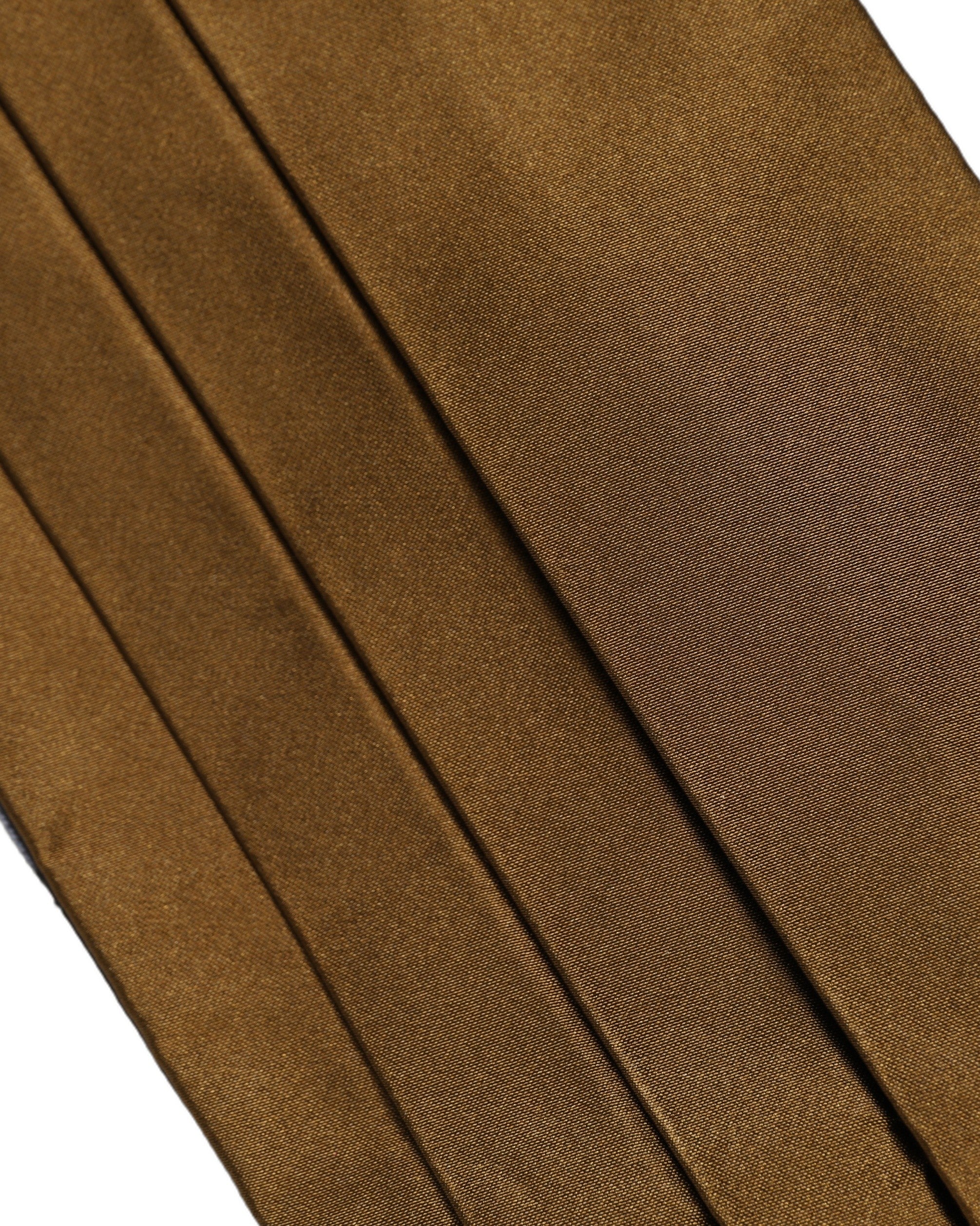 Dolce & Gabbana Dolce & Gabbana Brown Men 100% Silk Belt Waist Men's Cummerbund