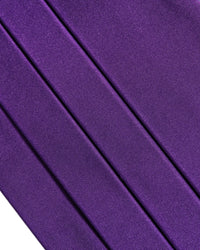 Dolce & Gabbana Dolce & Gabbana Violet Men 100% Silk Belt Waist Men's Cummerbund
