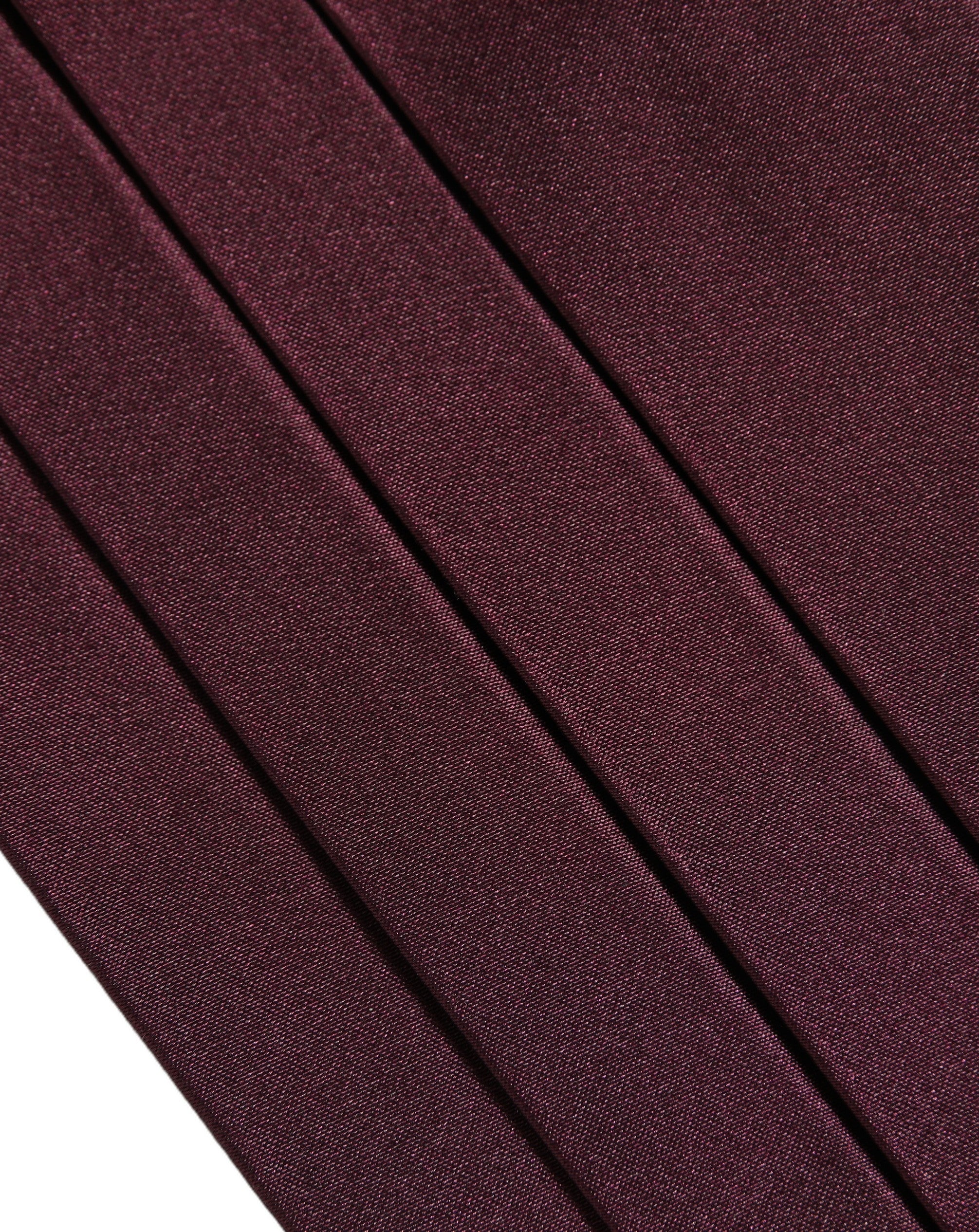 Dolce & Gabbana Dolce & Gabbana Maroon Men 100% Silk Belt Waist Men's Cummerbund