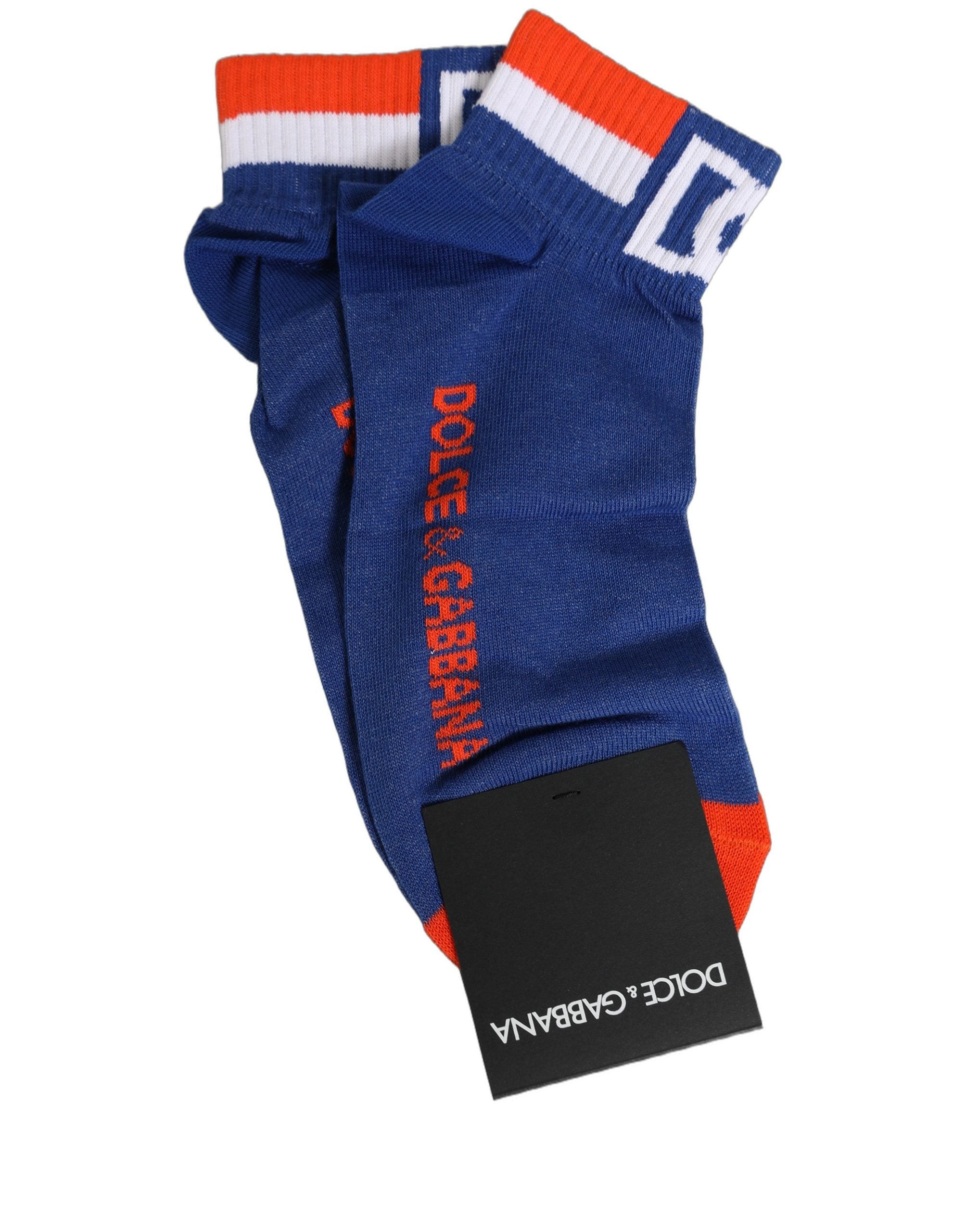 Dolce & Gabbana Dolce & Gabbana Men Multicolor Cotton Ankle Length Accessory Men's Socks