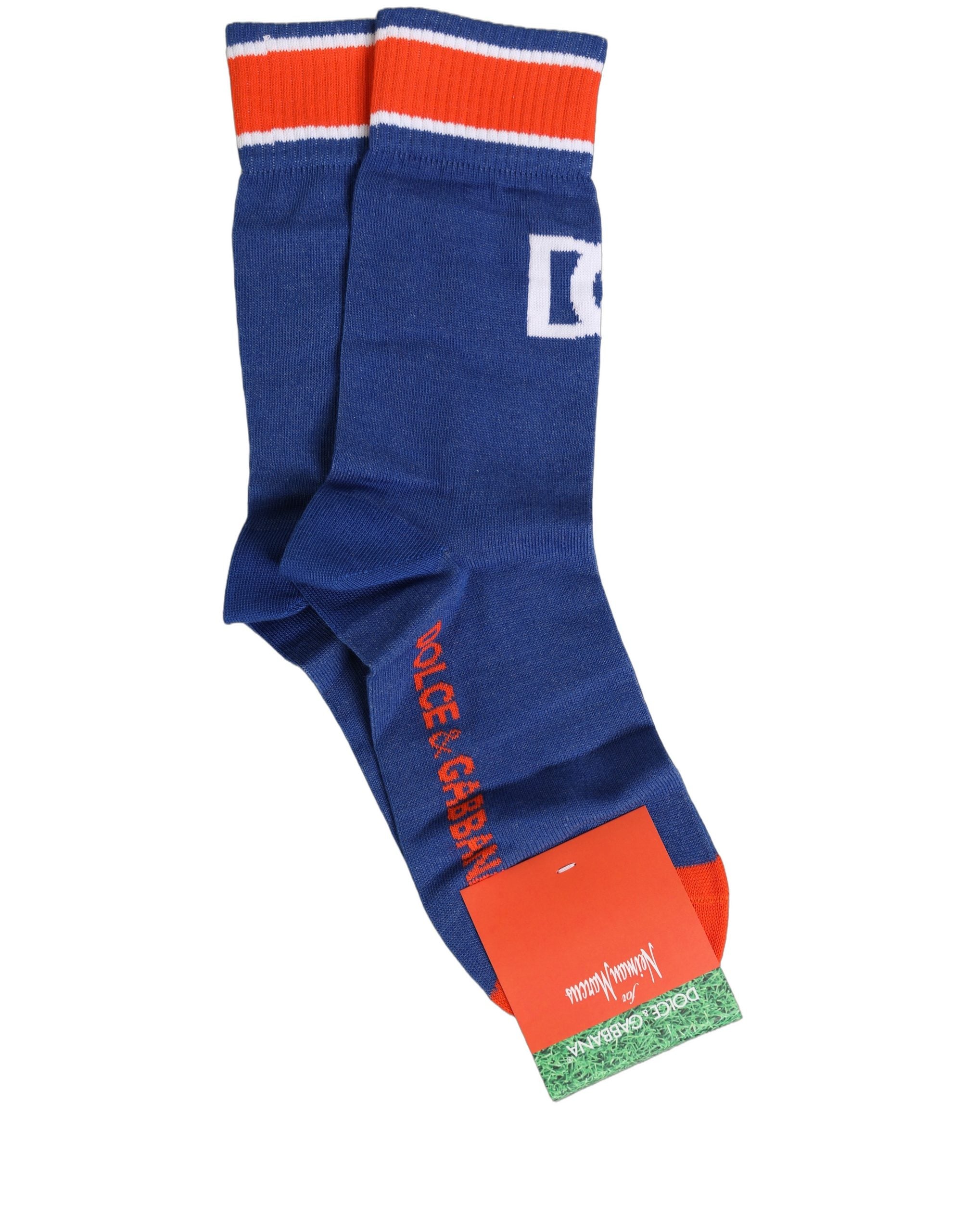 Dolce & Gabbana Dolce & Gabbana Men Multicolor Cotton Mid Calf Accessory Men's Socks