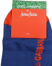 Dolce & Gabbana Dolce & Gabbana Men Multicolor Cotton Mid Calf Accessory Men's Socks