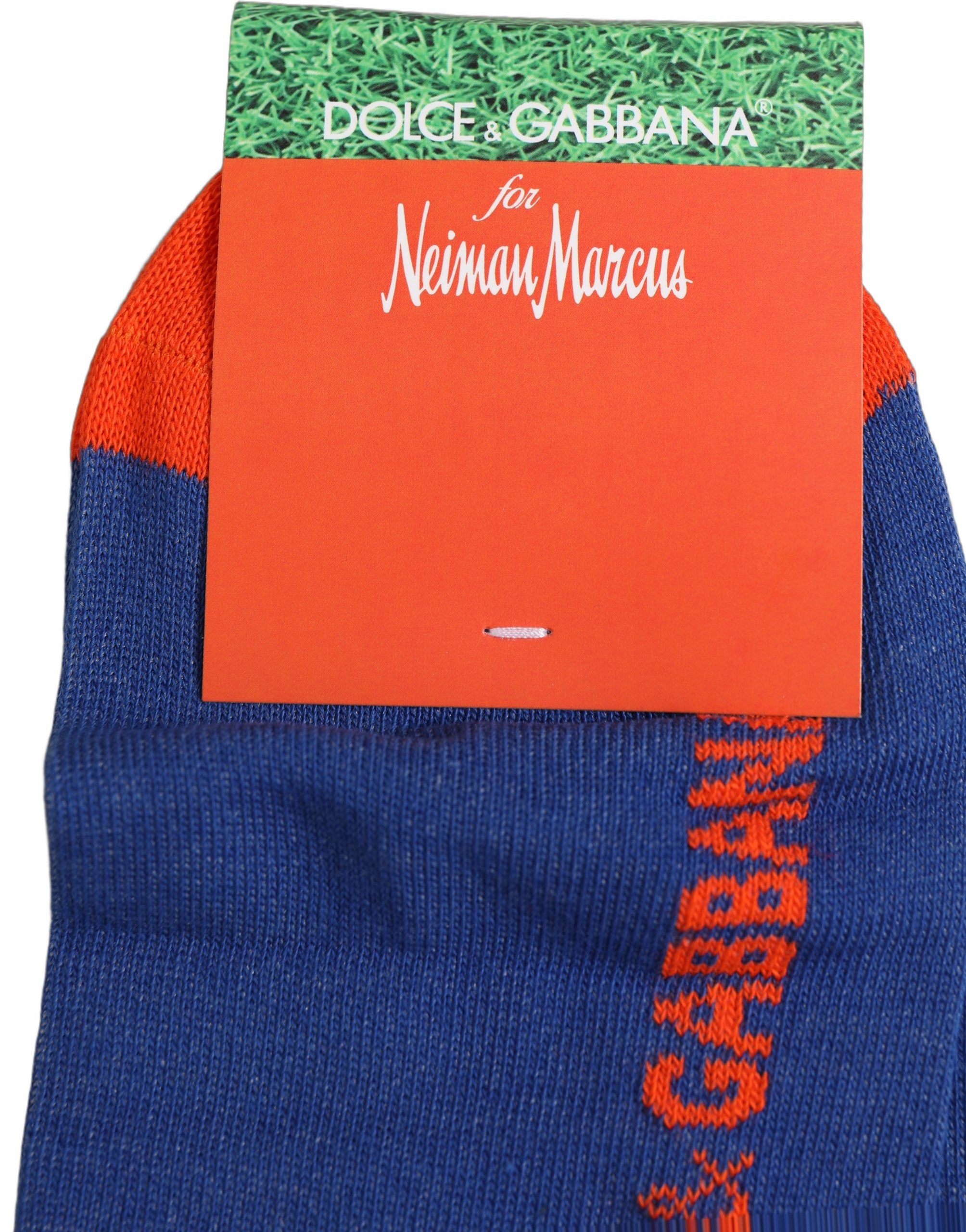 Dolce & Gabbana Dolce & Gabbana Men Multicolor Cotton Mid Calf Accessory Men's Socks