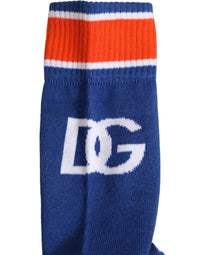 Dolce & Gabbana Dolce & Gabbana Men Multicolor Cotton Mid Calf Accessory Men's Socks