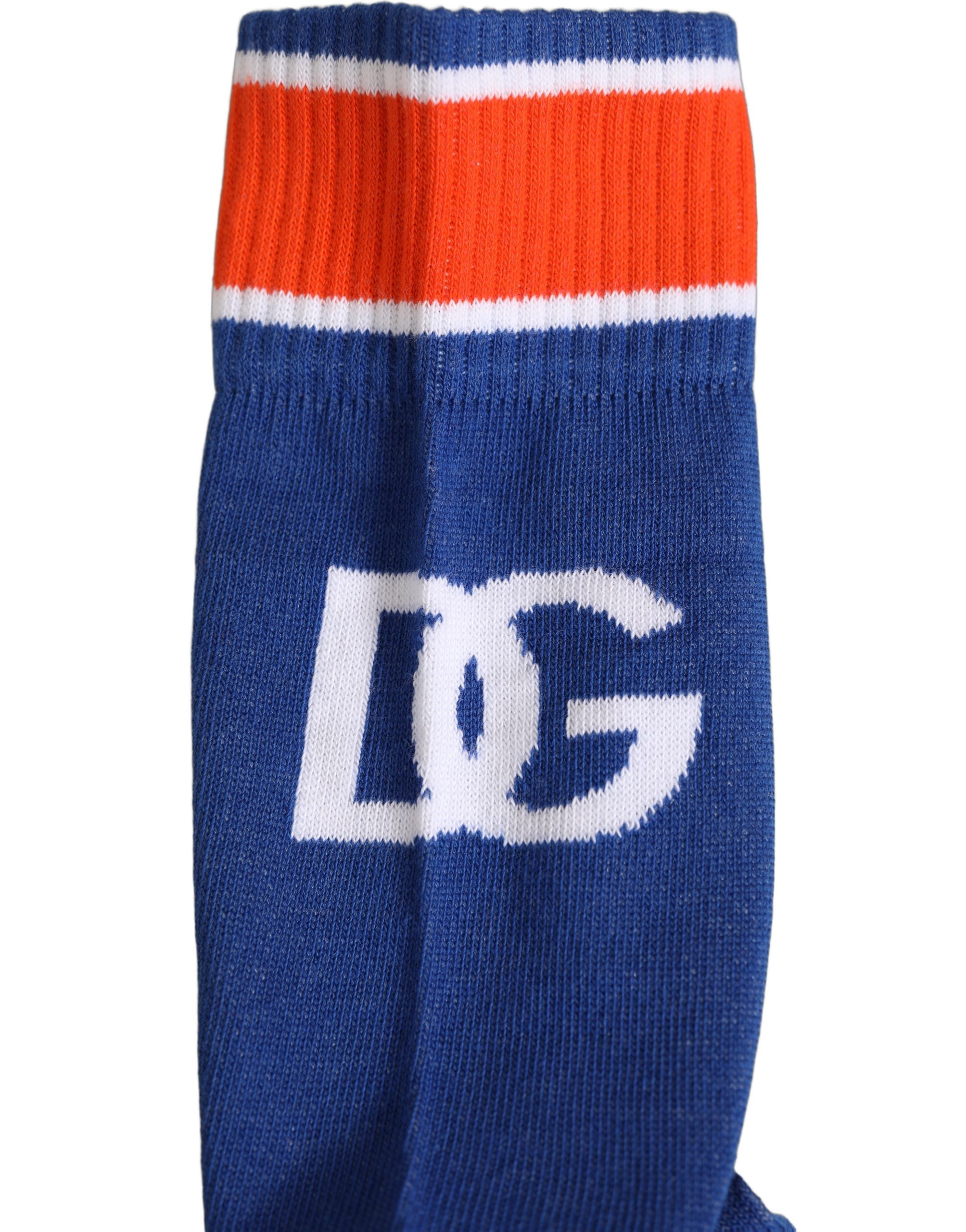 Dolce & Gabbana Dolce & Gabbana Men Multicolor Cotton Mid Calf Accessory Men's Socks