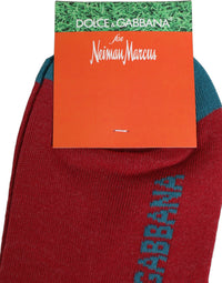 Dolce & Gabbana Dolce & Gabbana Men Multicolor Cotton Mid Calf Accessory Men's Socks