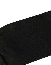 Dolce & Gabbana Dolce & Gabbana Men Black Viscose Mid Calf Accessory Men's Socks