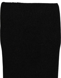 Dolce & Gabbana Men Black Viscose Logo Knee High Accessory Men's Socks