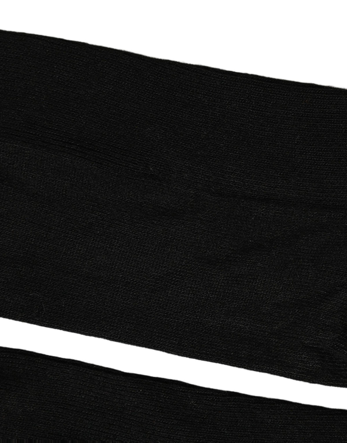 Dolce & Gabbana Men Black Viscose Logo Knee High Accessory Men's Socks