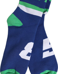 Dolce & Gabbana Men Multicolor Cotton Knee High Accessory Men's Socks