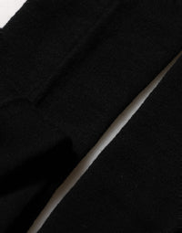 Dolce & Gabbana Dolce & Gabbana Black Wool Stretch Tights Stocking Accessory Men's Socks