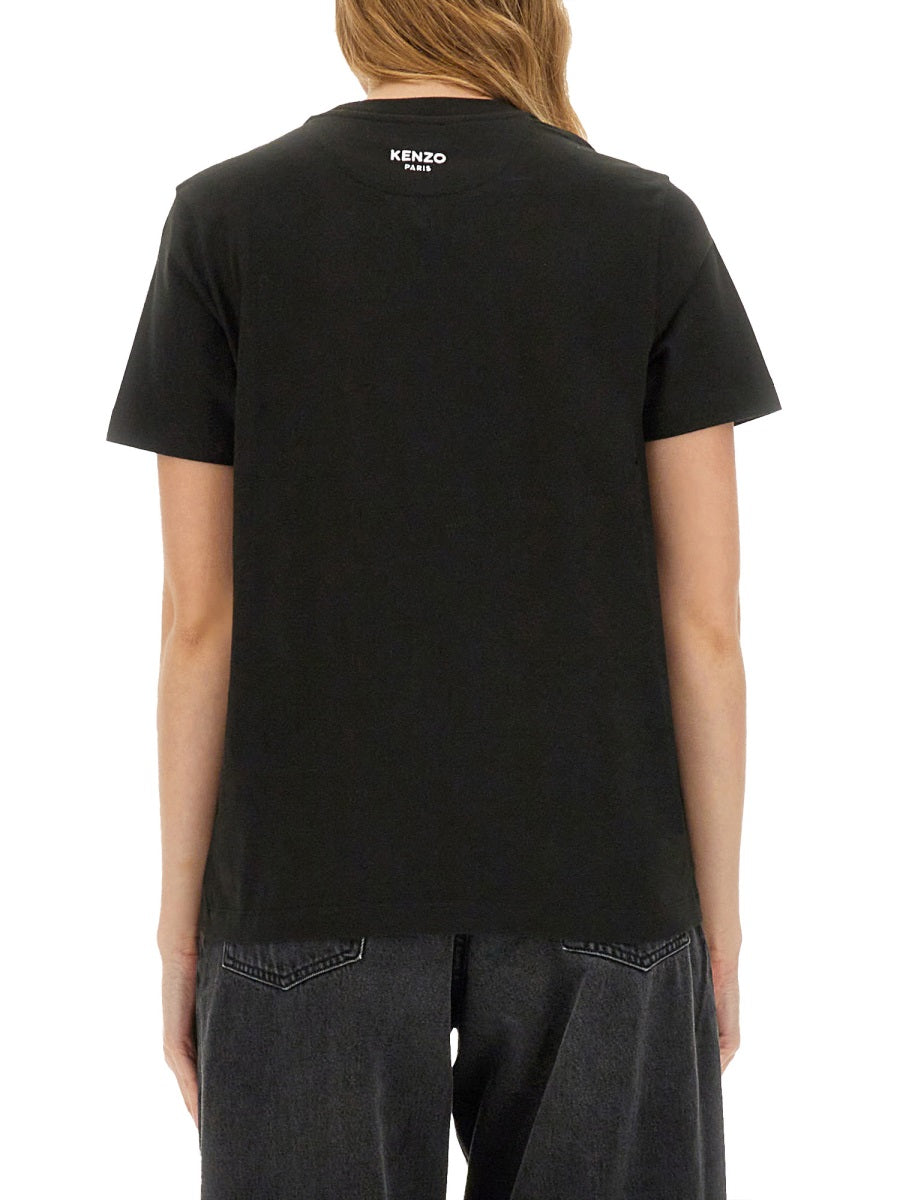 Kenzo Women "Boke Flower Pin" T-Shirt