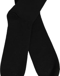 Dolce & Gabbana Dolce & Gabbana Men Black Cotton DG Logo Mid Calf Accessory Men's Socks