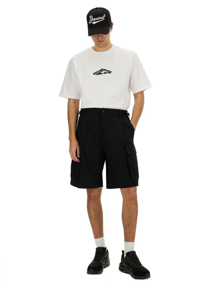 Dsquared2 Men "Icon New Generation Loose Fit" T-Shirt