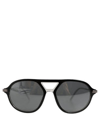 Dolce & Gabbana Black Acetate Frame DG4343F Bridge Detail Women's Sunglasses