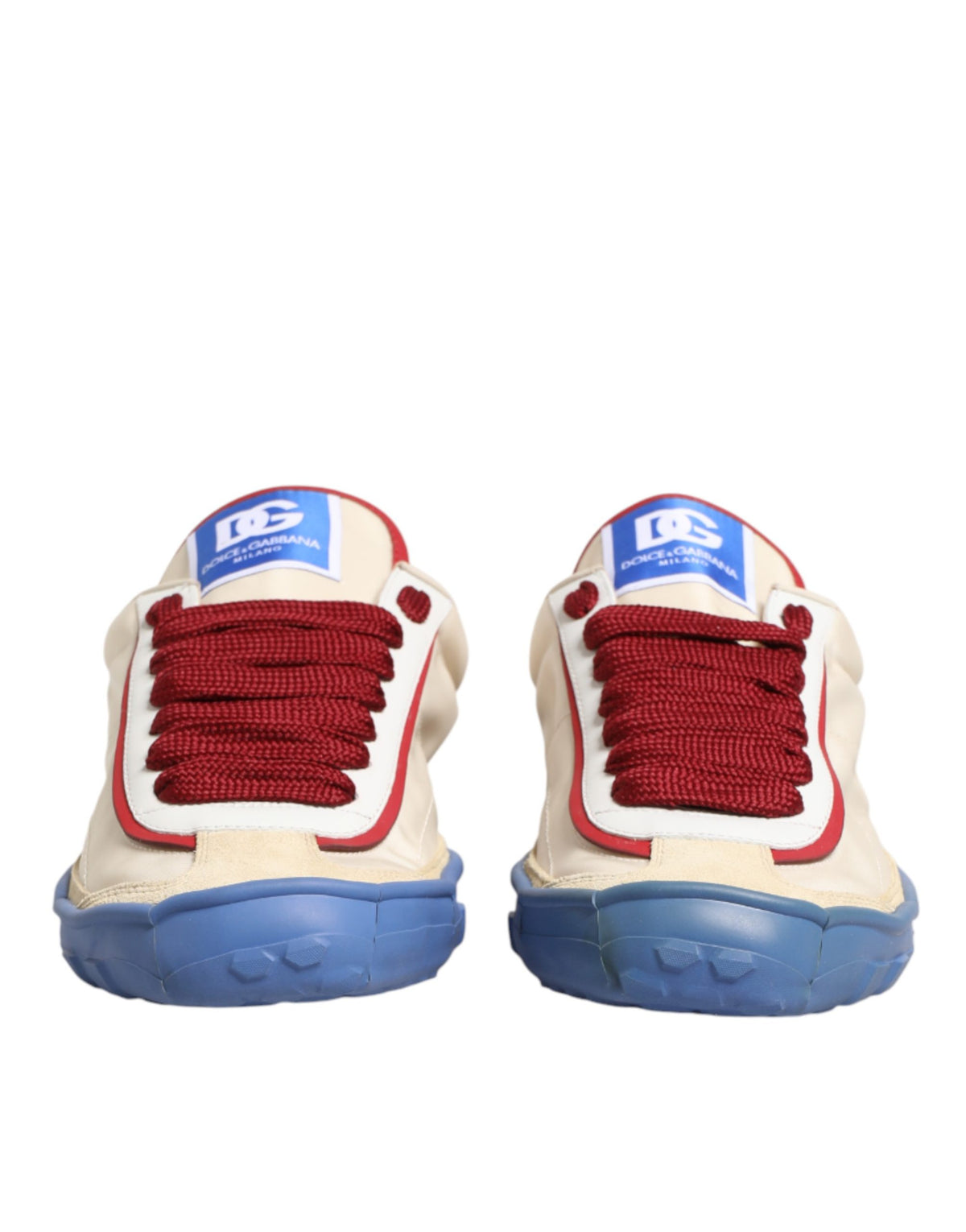 Dolce & Gabbana Multicolor Old Runner Lace-Up Sneakers Men's Shoes