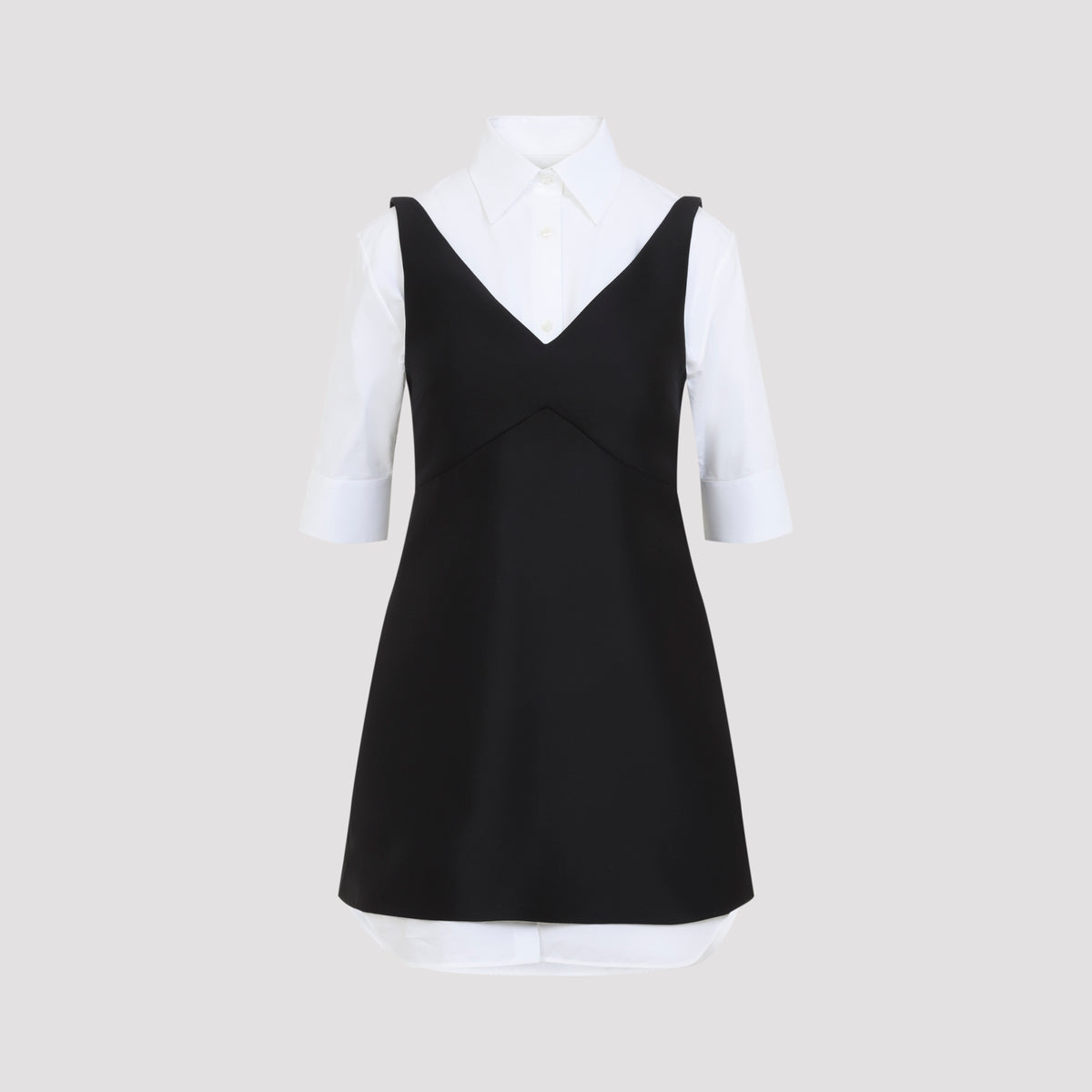 Balenciaga Hybrid Shirt Dress Women