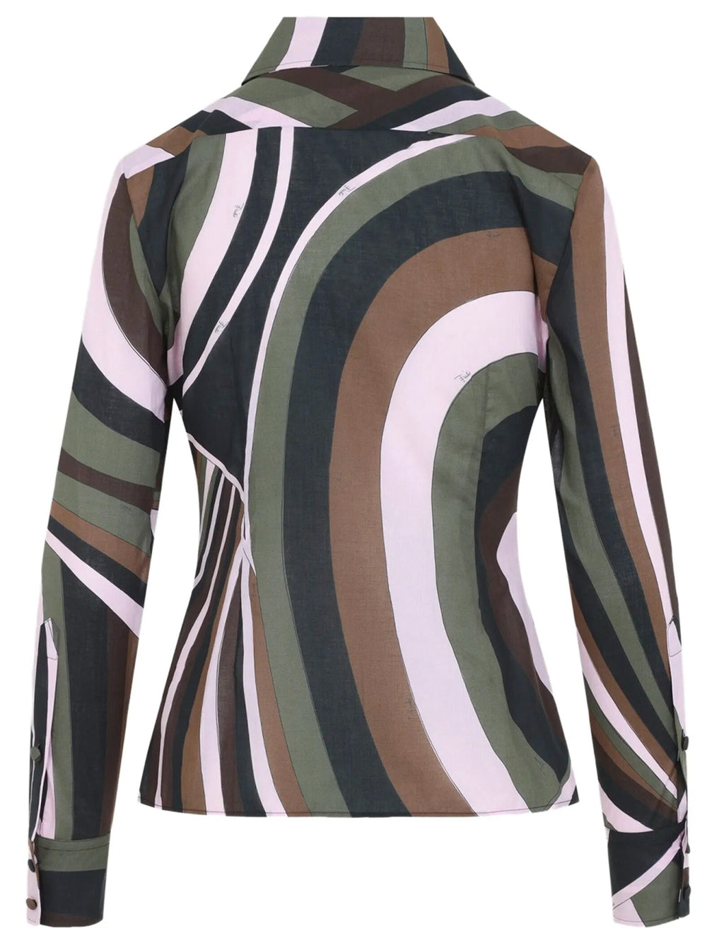 PUCCI Camicia In Mussola Di Cotone In Stampa Iride Women