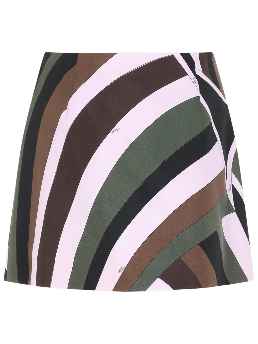 PUCCI Gonna In Seta In Stampa Iride Women