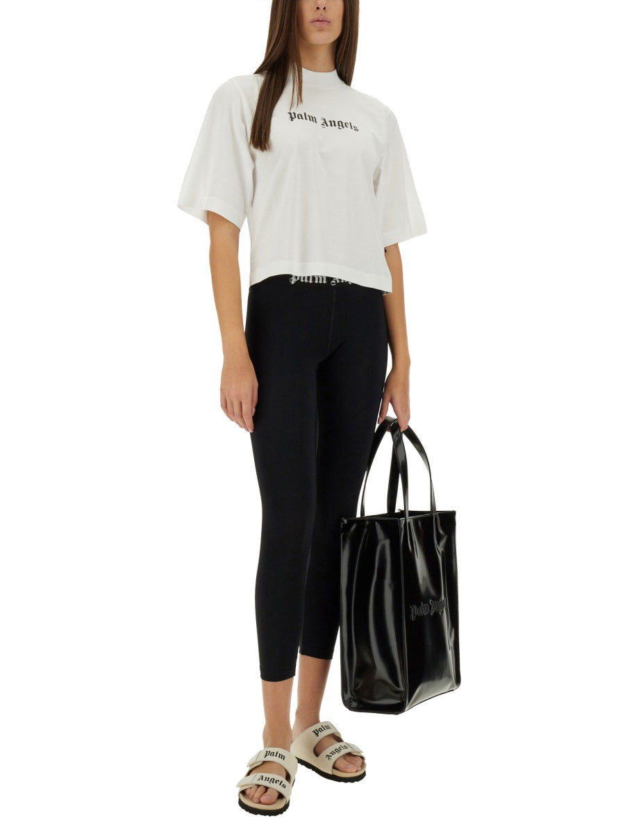 Palm Angels Women T-Shirt With Logo