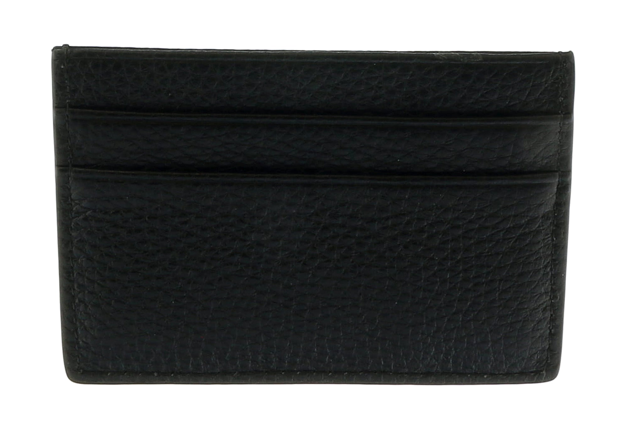 Versace Jeans Couture Black/Gold Small Classic Flat Cardholder