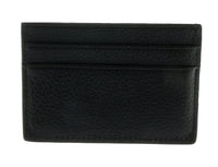 Versace Jeans Couture Black/Silver Small Classic Flat Cardholder
