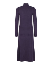 Ferragamo Womens Lamé Wool Blend Dress