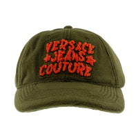Versace Jeans Couture Dark Olive/Flame Orange Signature Baseball Cap