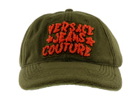 Versace Jeans Couture Dark Olive/Flame Orange Signature Baseball Cap