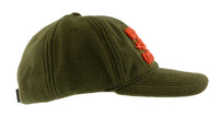 Versace Jeans Couture Dark Olive/Flame Orange Signature Baseball Cap