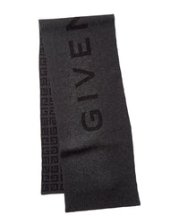 Givenchy 4G Logo Reversible Wool & Cashmere-Blend Scarf